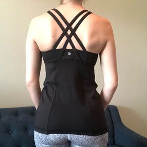 Lululemon black Energy Tank
